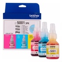 3 PACK  DE TINTA BROTHER BT5001 MCY